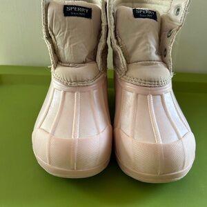 Sperry Kids Light Pink Snow Boots